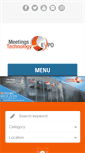 Mobile Screenshot of meetingstechexpo.com
